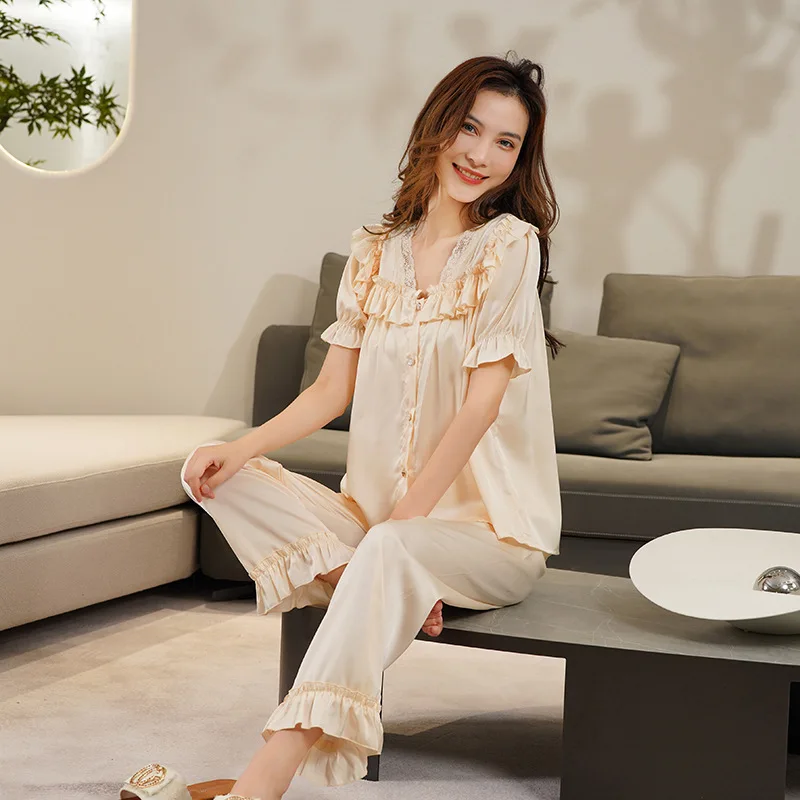 

Floral Print Robe Camisole Nightgowns Night Dress Night Dresses Lady Sexy Outfit Lounge Women Pijama Sleepwear Pajama Nightwear