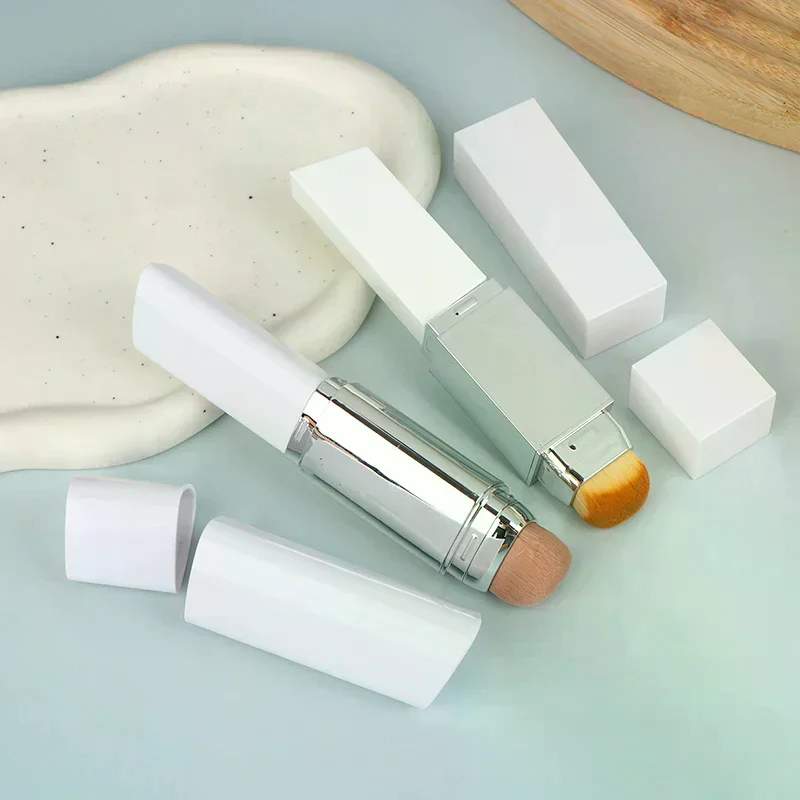 Picture 5: 2IN1 Foundation Stick Empty Ointment Tube Brightens Concealer Stick Repeatable Filling Container Cosmetics Travel Makeup Tool