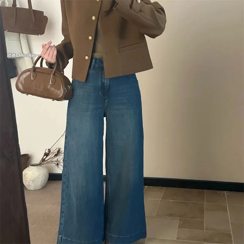 New Outerwear New Fashion Loose Fragrant Wind Jacket Short Spring and Autumn Round Neck Temperament High Short Coat Joker Coat