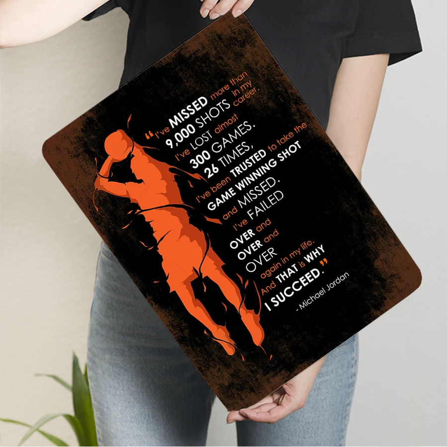 Michael Jordan Inspirational Q - Home Office Quotes recension och pris