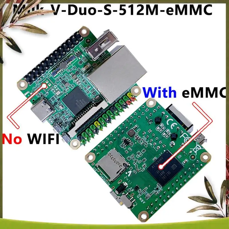 

Новая макетная плата Milk-V Duo S + Poe-Long-Pin EMMC 8G RISC-V ARM Поддержка переключения в один клик ARM/RISC-V Запуск без Wi-Fi