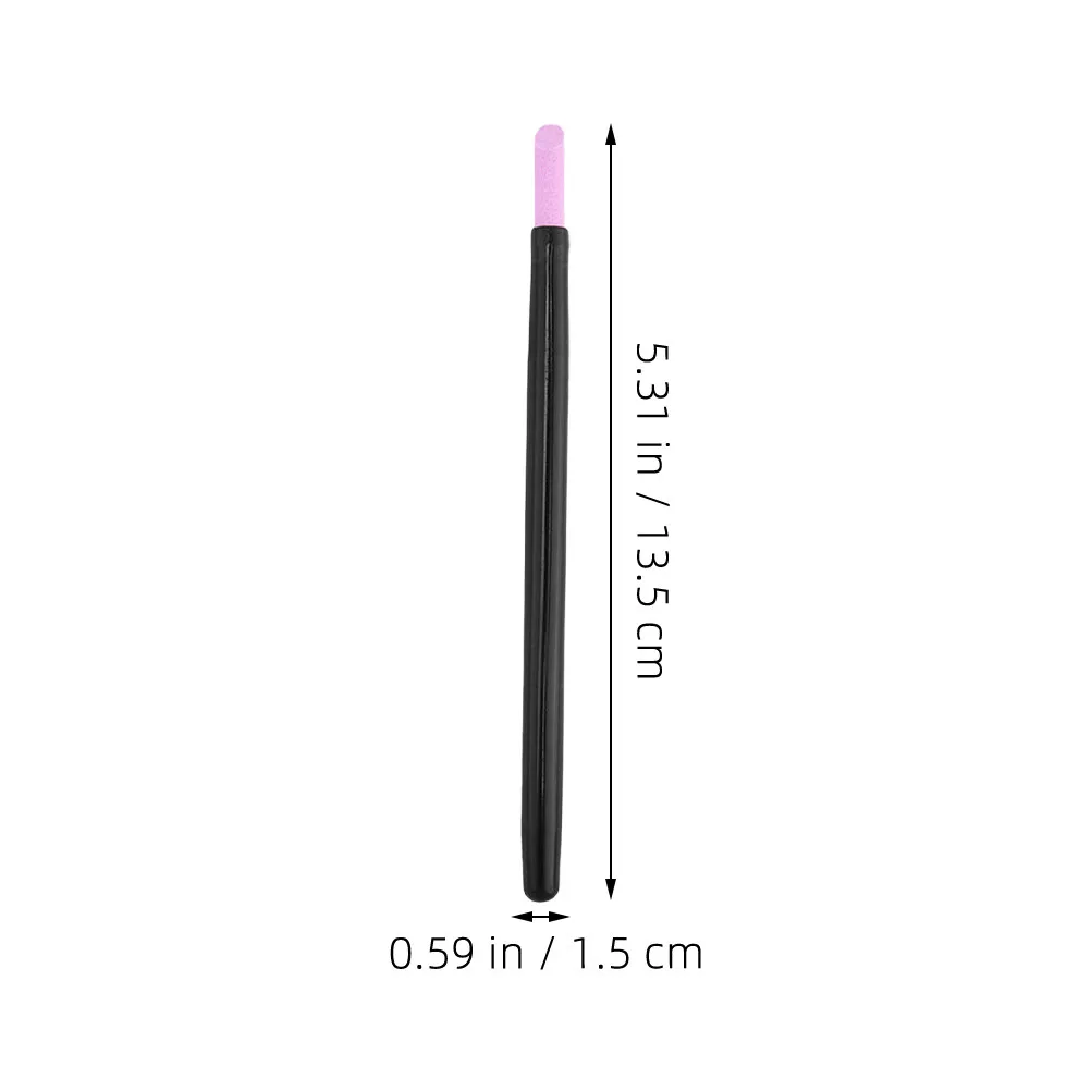 Nail Grinding Pen Set 5Pcs Quartz Tips for Cuticle Care Manicure Polishing Buffing Salon Tool