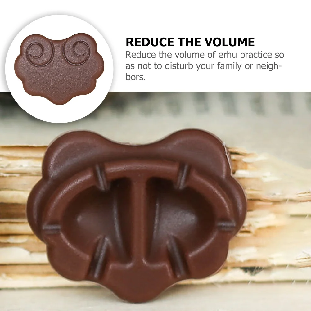 

Delicate Erhu Practice Tool Portable Mute Pad for Silent Training Erhu Parts and Accessories Noise Reduction Solution