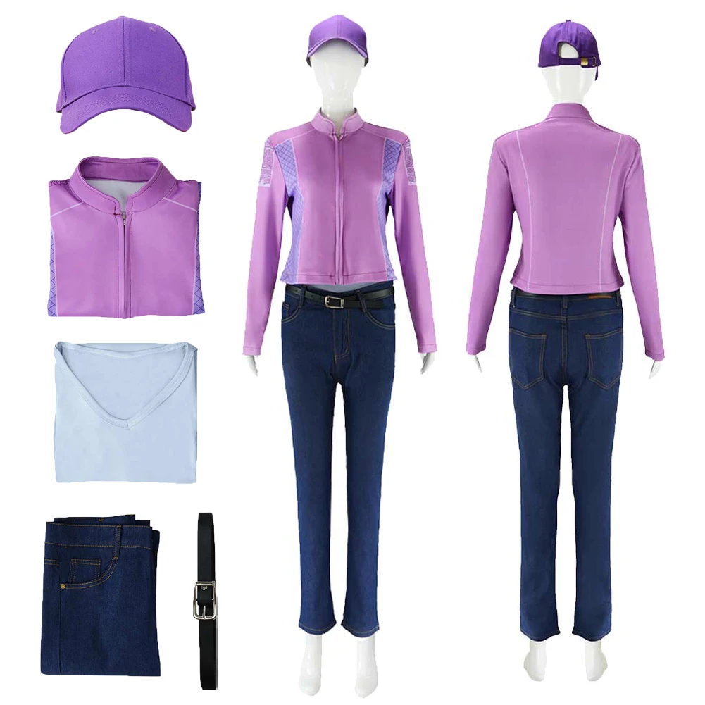 

Маскировка с рисунком зоопарка 2, Джуди Хопс, фиолетовое пальто, шляпа, костюм, комплект, наряды на Хэллоуин, карнавальная вечерние форма для взрослых женщин