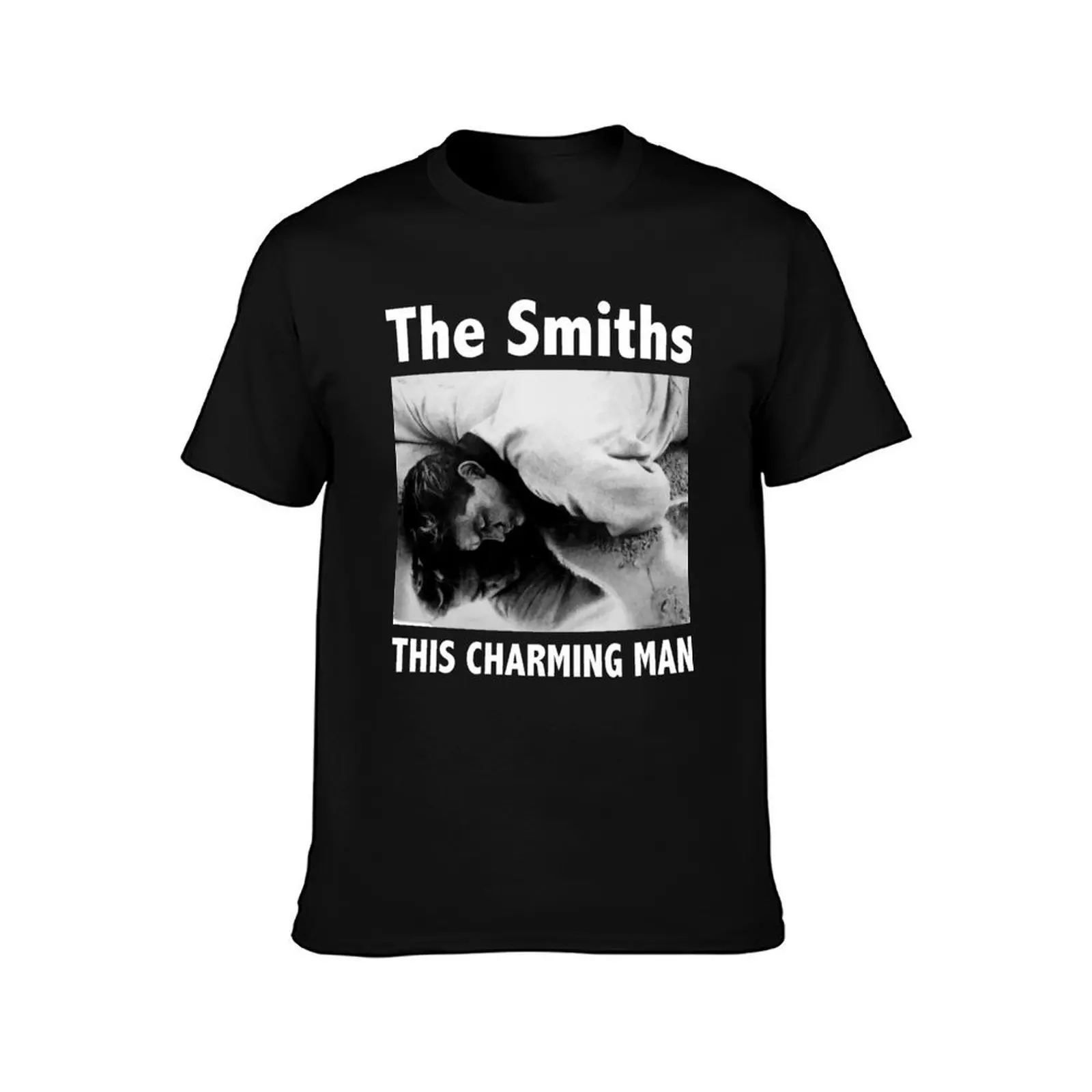 This Charming Man. T-Shirt, Summer Casual Cotton Tee, Oversized Streetwear Tops, Vintage Graphic Print, Loose Fit Short Sleeve