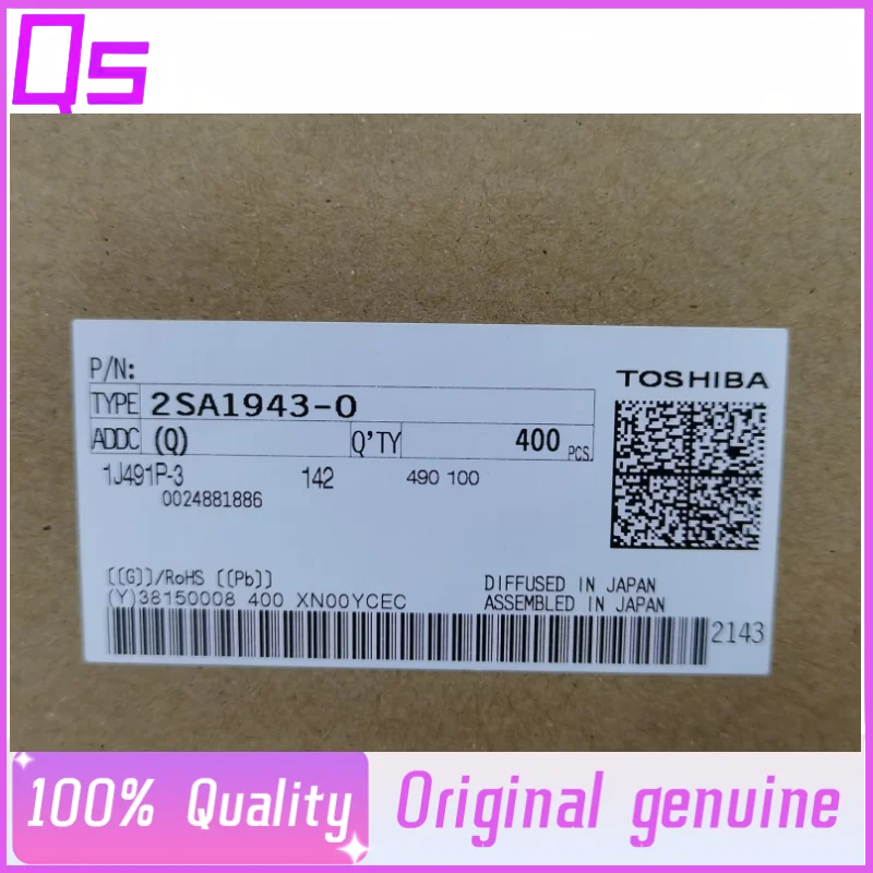 TO-3PL 2SA1943โตชิบาหลอดเสียงพลังสูงไปยังหลอดเครื่องขยายเสียงหลอดใหม่ดั้งเดิม