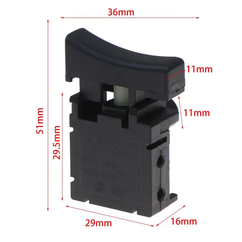 1/2/3Pcs Replacement Chainsaw Switch Trigger Switch For 08083 Electric Chainsaw Woodworking Power Tool Accessories