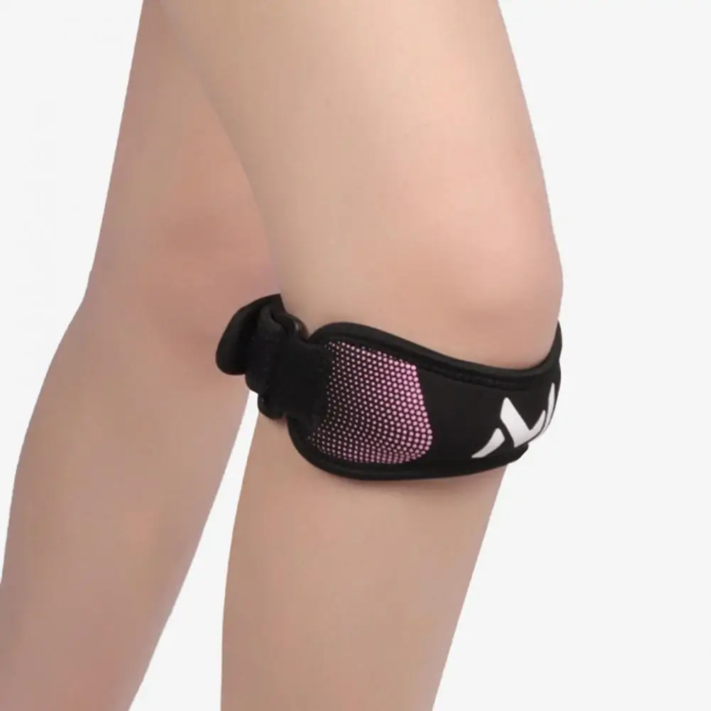 Moisture-wicking Patella Brace Adjustable Patella Knee Strap for Sports Hiking Running Pain Relief Support for Men for Patellar