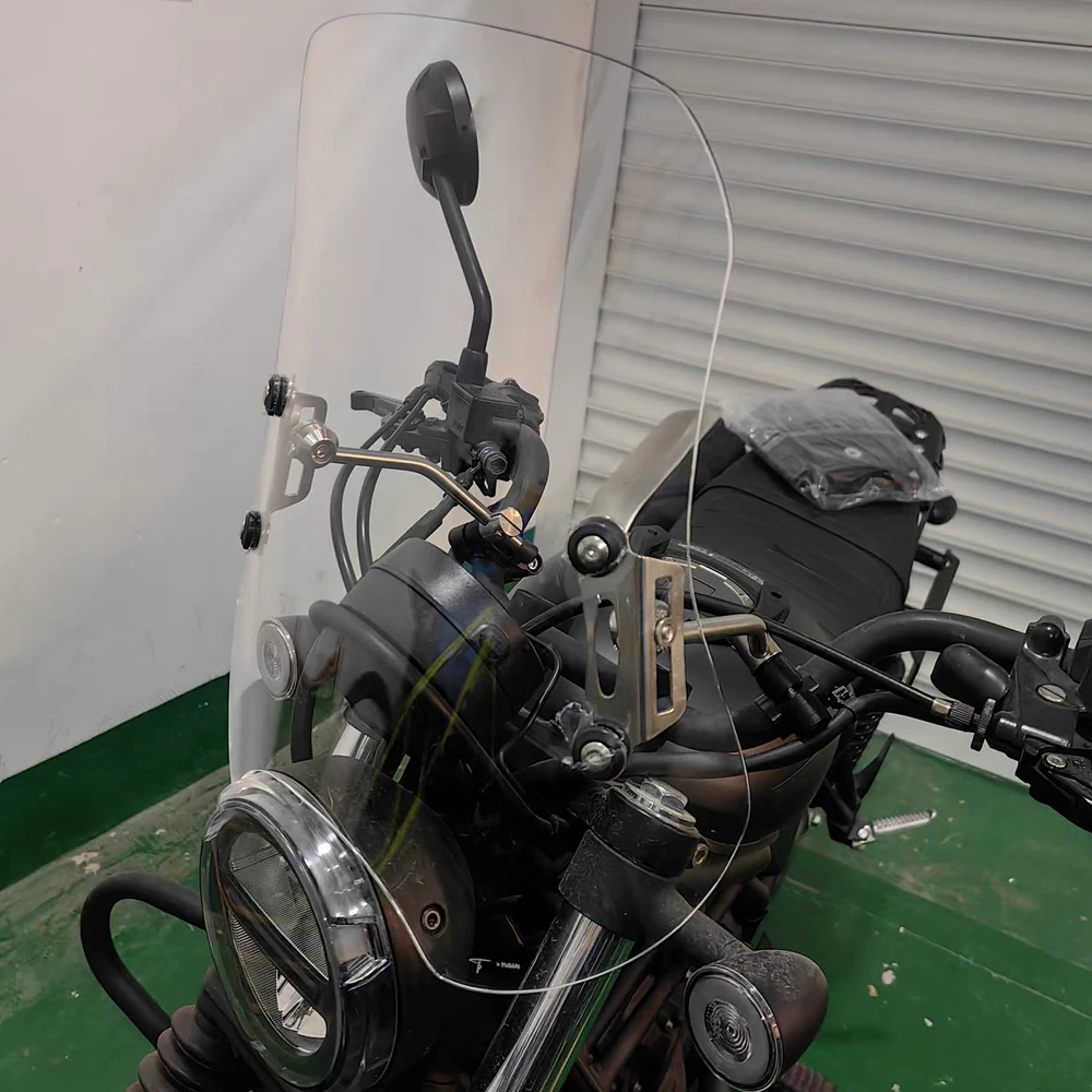 

CM300 Windscreen For Honda CM 300 500 CM500 Windshield Front Glass Fairing Wind Deflector Motorcycle Accessories Screen Bracket