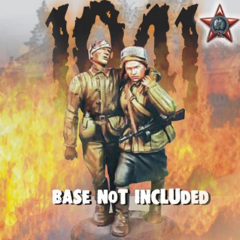 

DIY Toys 1/35 Resin Soldier Model Kit II Russia The Red Army Of Workers And Peasants GK Figurine Unassembled Unpainted Diorama