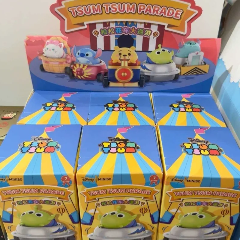 

Original And Genuine Disney Tsumtsum Parade Series Blind Box Desktop Ornaments, Cute Figurine Gifts, Trendy Toys For Girls