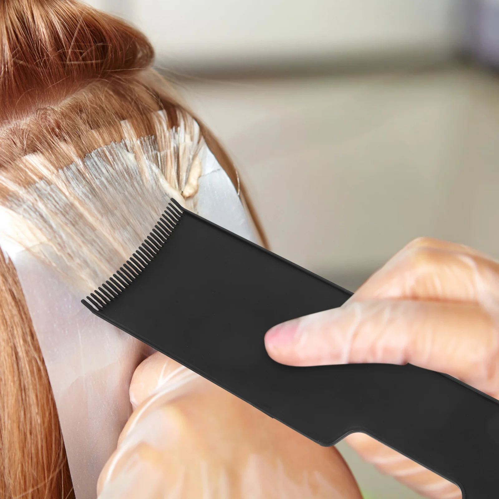 

4 шт., набор досок для краски волос, твердый пластик, моющийся для DIY, набор инструментов для парикмахерских, аксессуары для краски для волос, многоразовые, простые в использовании