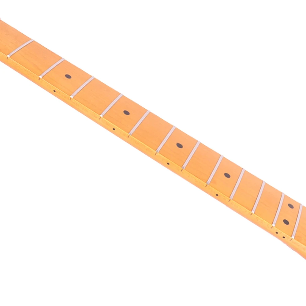 22 Frets ST Guitar Neck Satin Finished Canada maple for Stratocaster style Electric guitar Parts Replacement