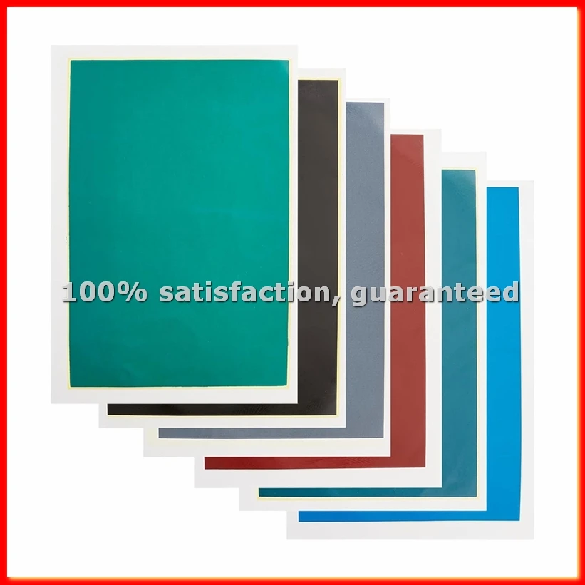 6pcs Lasertest Paper, Laserdimming Paper Engraving Test Focus Paper Laserengraving Material Suitable for Ceramic Glass-A13G