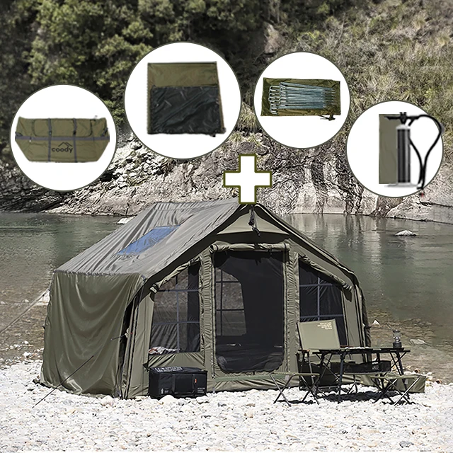 

Comfortable 8 Square Meters High Quality Inflatable Yurt Outdoor Inflatable Air Tent