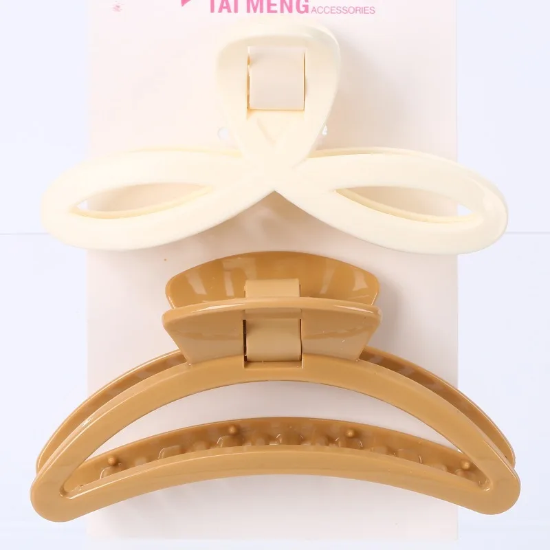 pinces-a-cheveux-de-style-coreen-grande-poignee-avec-conception-croisee-simple-accessoires-pour-cheveux-en-plastique-de-couleur-unie-pour-femmes-filles