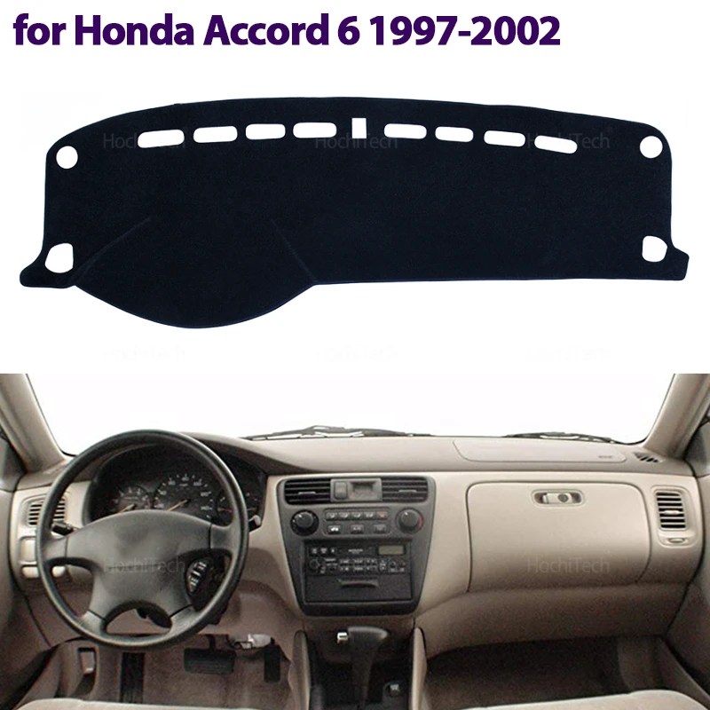 

Dashboard Cover Protective Pad For Honda Accord 6 1997 1998 1999 2000 2001 2002 Accessories Dash Board Sunshade Anto-UV Carpet