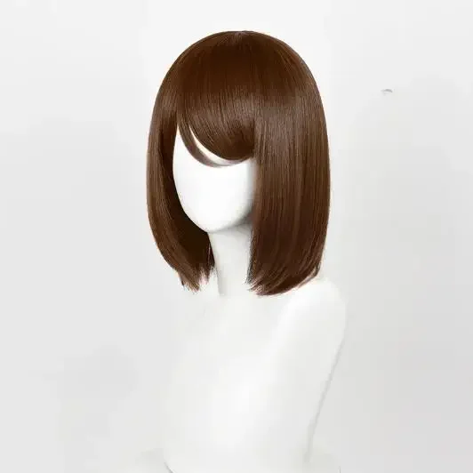 Leiri Shoko Perücke Anime Leiri Shoko Cosplay Perücke Kurze braune Bob-Perücken Hitzebeständige Kunsthaarperücken – Detail 2