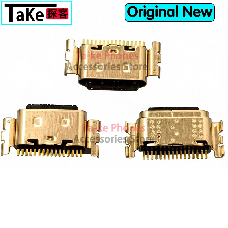 10-100Pcs USB Charging Pin Port Dock Plug Charger Connector Socket Repair Parts for Tecno Spark Go 2024 BG6