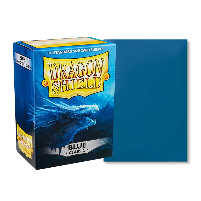 Dragon Shield 클래식 컬러 카드 슬리브 보드 게임, TCG 슬리브 프로텍터, 100 PCs/BOX, 고품질 66x91