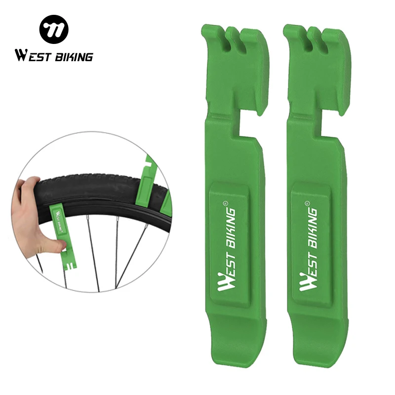 WEST BIKING Bike Repair Multitool Pair Missing Link Tool Tire Lever Valve Core Remover Portable Cycle MTB Maintenance Tool Kits