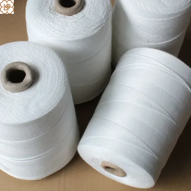1kg 2MM White Cotton Twine String for Crafts, Bakers Twine, Kitchen Cooking Butcher String for Meat Roasting Wrapping Thread
