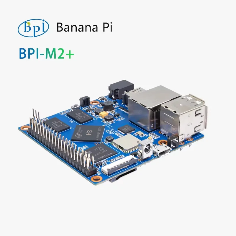 Banana PI Banana PI BPI-M2+, Quanzhi H3 quad-core open source hardware development board