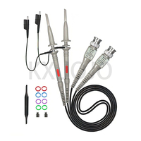 1PCS/2PCS P6100 BNC Oscilloscope Probe Kit 100MHz 1X/10X Mayitr High Precision Scope Analyzer Alligator Clip Probes Test Leads