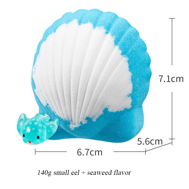 ลูกบอลเกลือทะเลสำหรับหอยเชลล์ขนาด140กรัมลูกบอลเกลือขัดผิวน้ำมันหอมระเหยลายดอกไม้ไฟโตอะโรมาติกสำหรับ Relief ความเครียด5ชิ้น