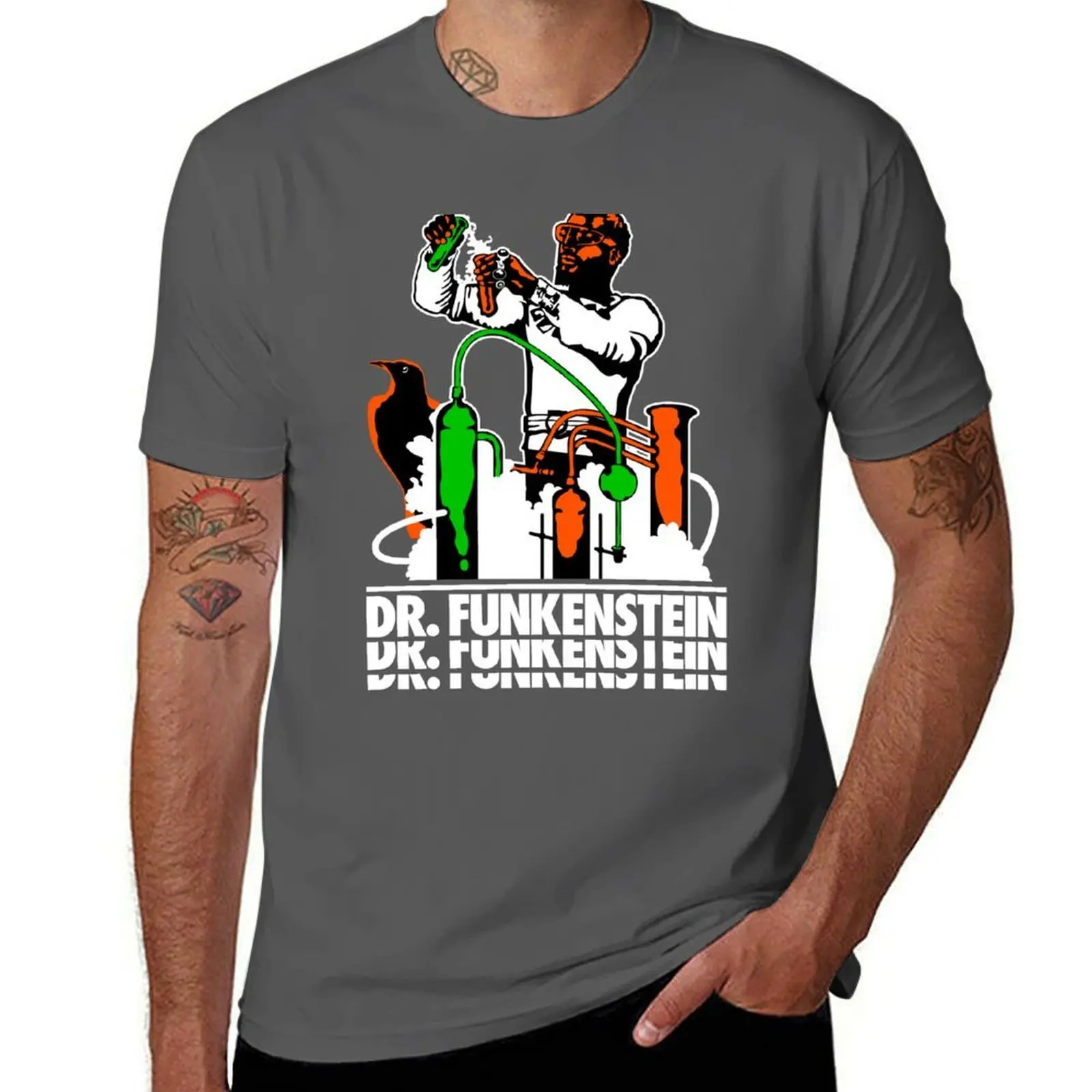 

Parliament (Reversed) Dr. George Clinton Funkenstein Funkadelic T-Shirt Durable Work Wear T-Shirt