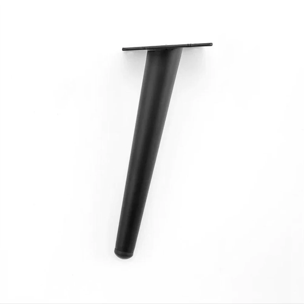

Practical Iron Table Legs Metal Furniture Parts Durable Replacement For Sofa Coffee School Dining Tables Rubber Base