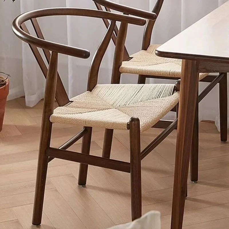 

Solid Wood Simple Dining Chairs Modern Gaming Floor Design Dining Chairs Vintage Trendy Muebles Para El Hogar Home Furniture