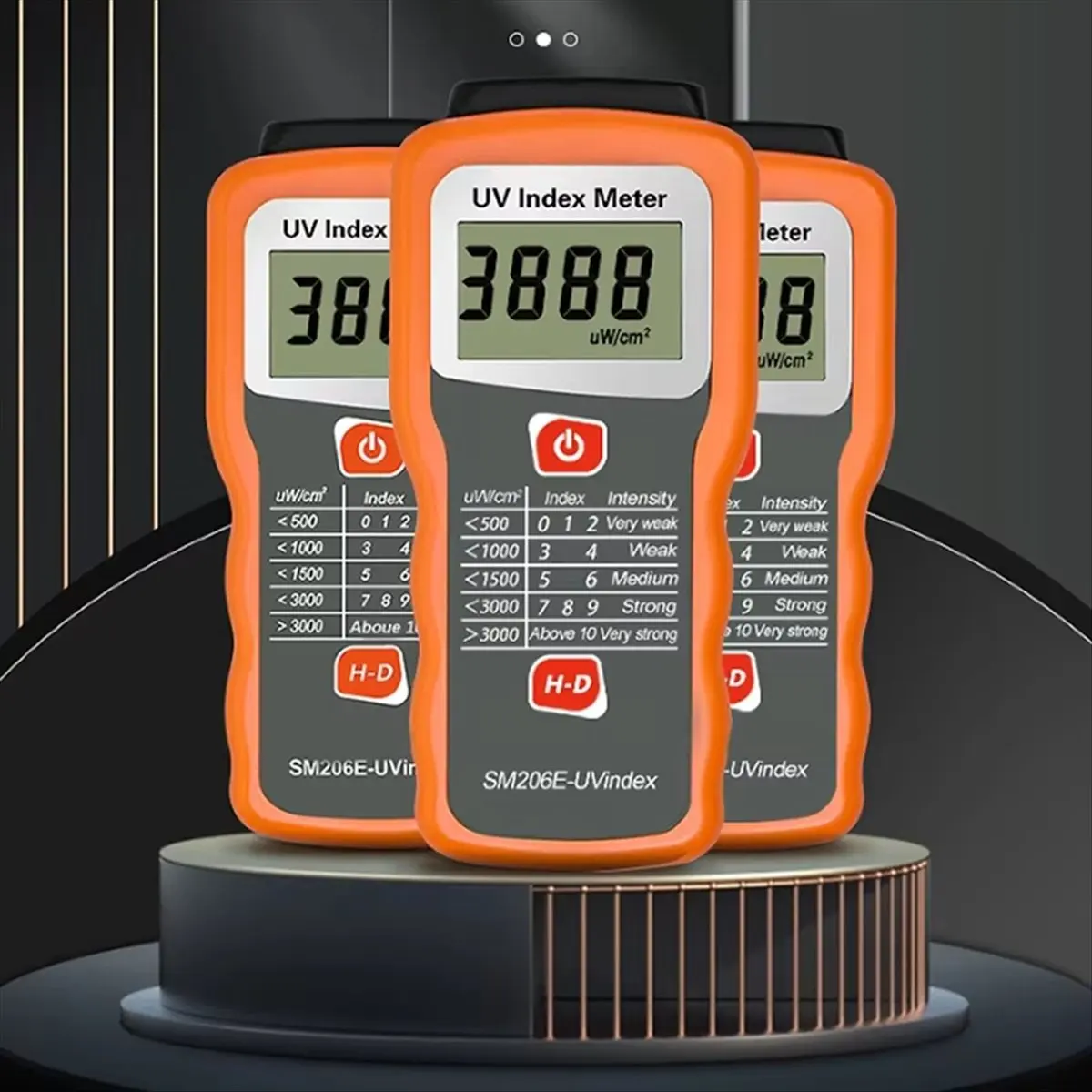 Fits for Digtial UV Index Tester Ultraviolet Radiation Index Meter UVA+UVB in Sunlight Solar Film Blocking Performance Detector