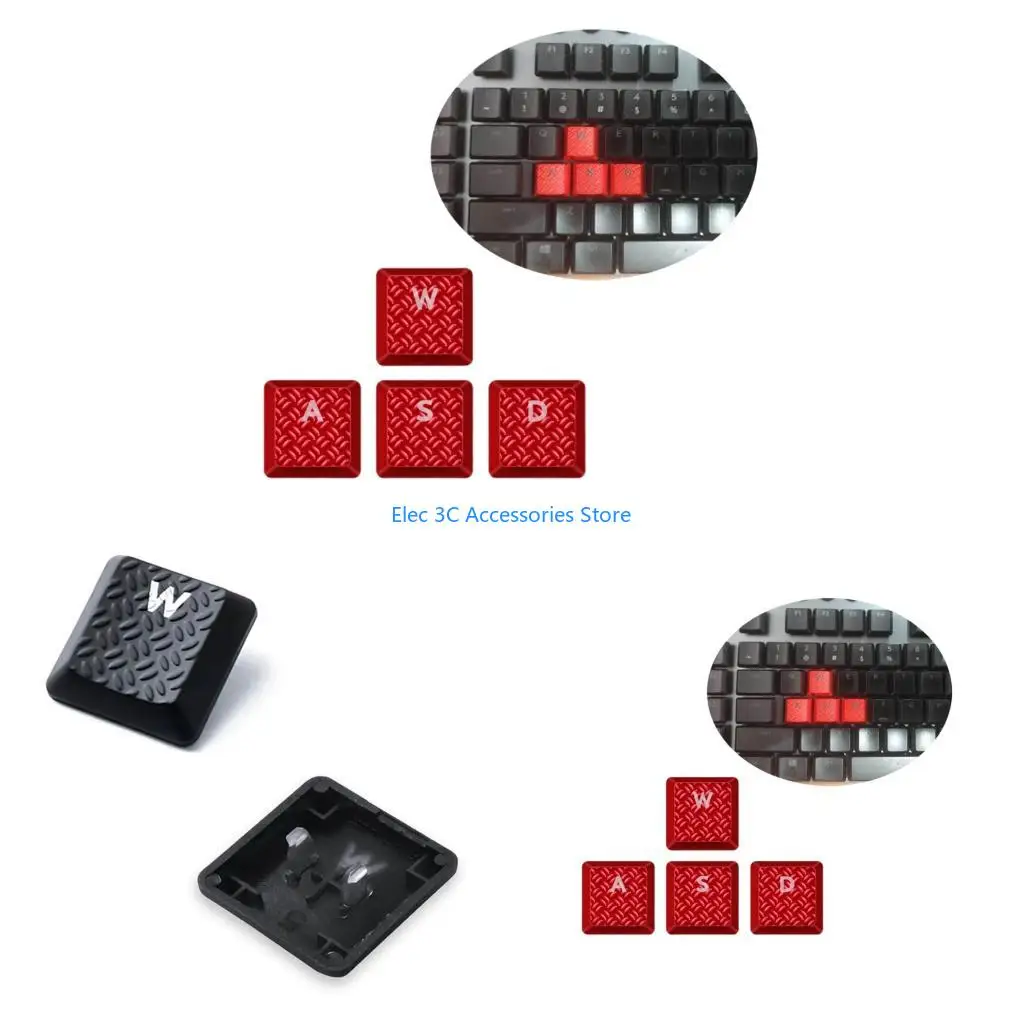 Y51A Low Profile Carbon Fiber Texture Nonslip Keycap for G915/G813/G815/G913 TKL