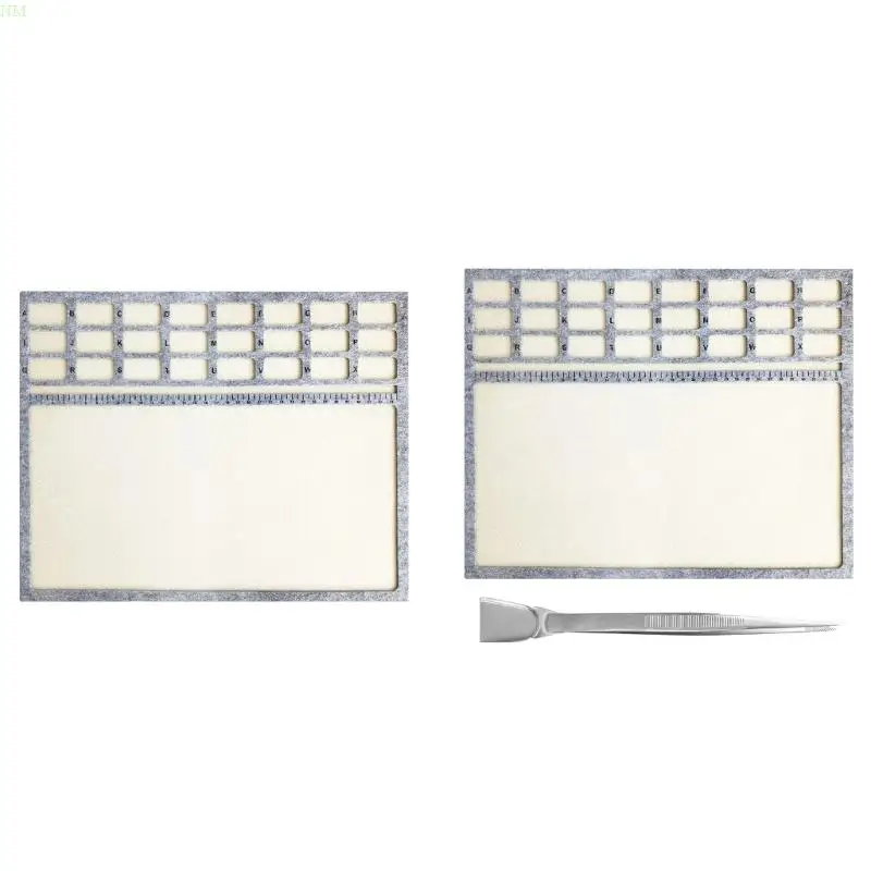 

Принадлежности для изготовления ювелирных изделий Мягкие флокированные коврики из бисера с фетровой текстурой для любителей