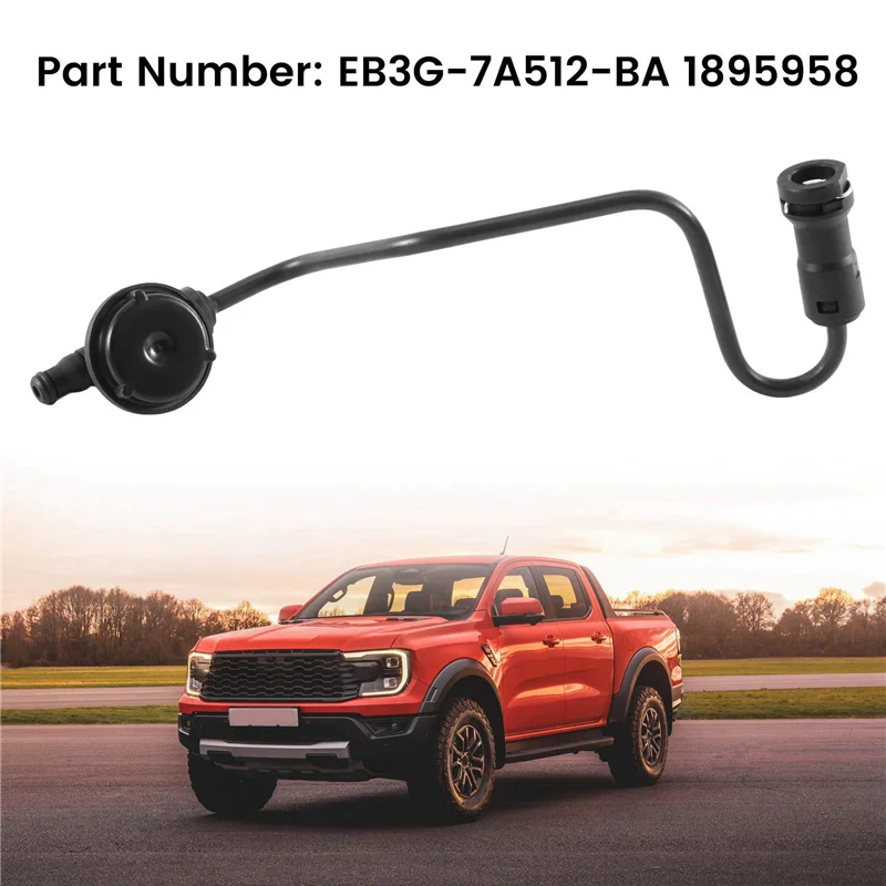 Hot Selling-2X Clutch Master Cylinder Tube Hose For Ford Ranger T6 MK1 BT50 2016- EB3G-7A512-BA 1895958,2X Clutch Master Cylinde