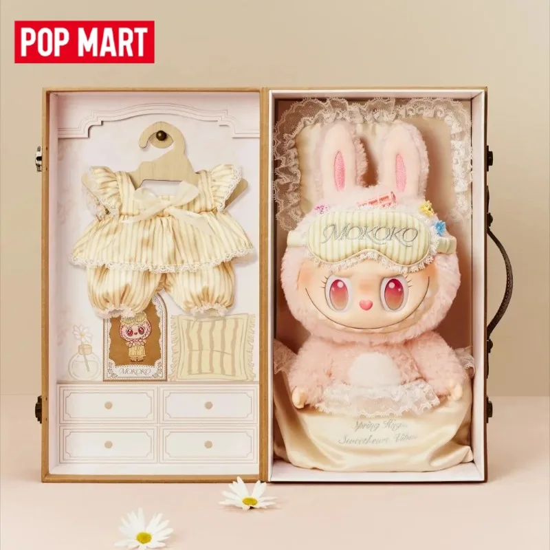 

POP MART MOKOKO Wake Up in Spring Series Vinyl Face Plush Doll Collection Ornaments Cute Toys Gift