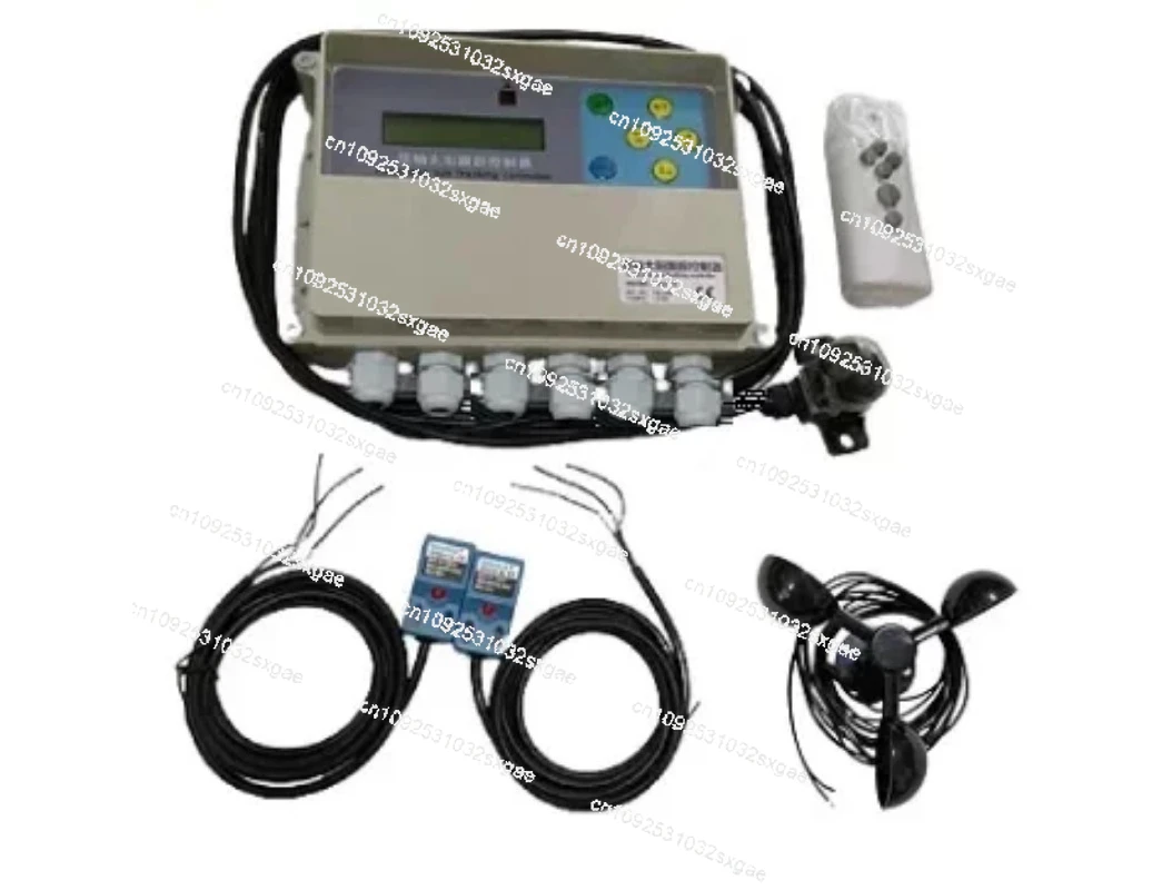 Light-controlled dual-axis solar tracking control of fresh air speed dual-axis solar tracking controller
