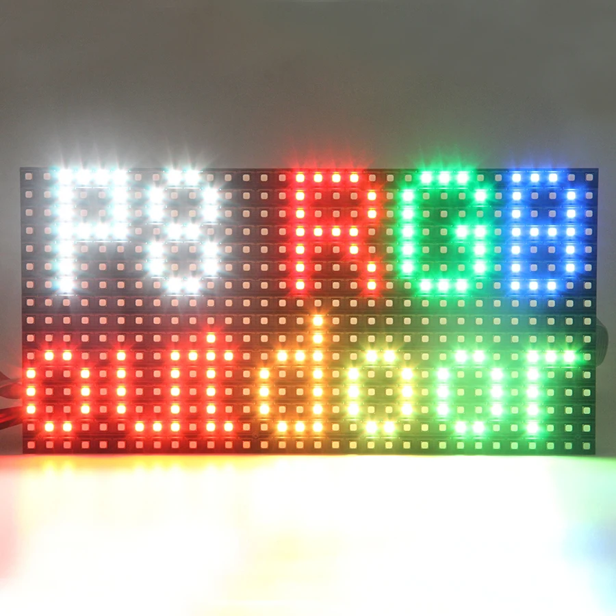P8 Outdoor 256*128mm 32*16 Pixels 1/4 Scan SMD3535 Full Color P8 LED Display Module