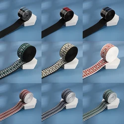 1/2/5Yards38mm Jacquard Ribbons New Fashion Ethnic Style Decoration DIY Textile Clothing Decor Decorative Sewing Printed Webbing