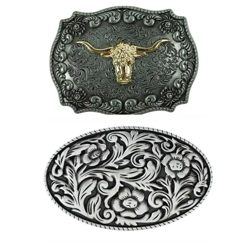 652F 2pcs European and American Silver and Antique Adults Women Men Birthday
