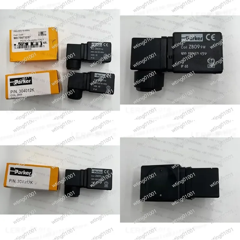 for PARKER ZB09 Electromagnetic Actuator 9 Watt Compatible with AC 220V DC 24V AC 110V High Performance Replacement Spare