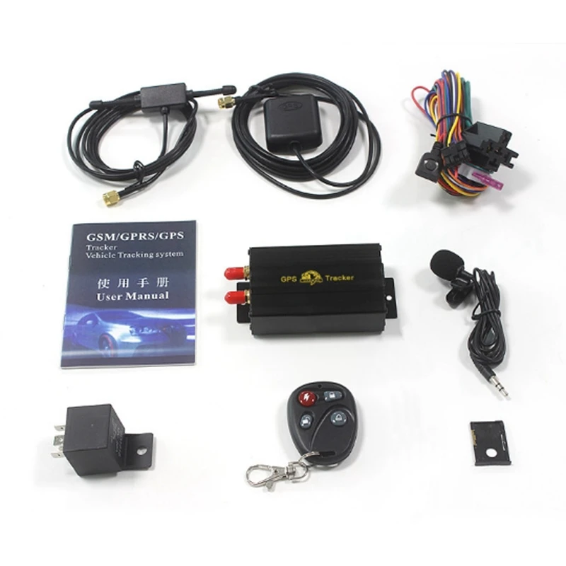 TK103B Car Vehicle GPS SMS GPRS Locator Tracker Real Time Tracking Device Remote