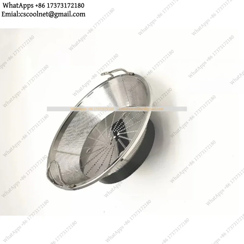 k3 for Robot Coupe J80 Juicer Parts, Stainless Steel Filter Basket & Cutting Disc for Commercial Juice Extractor
