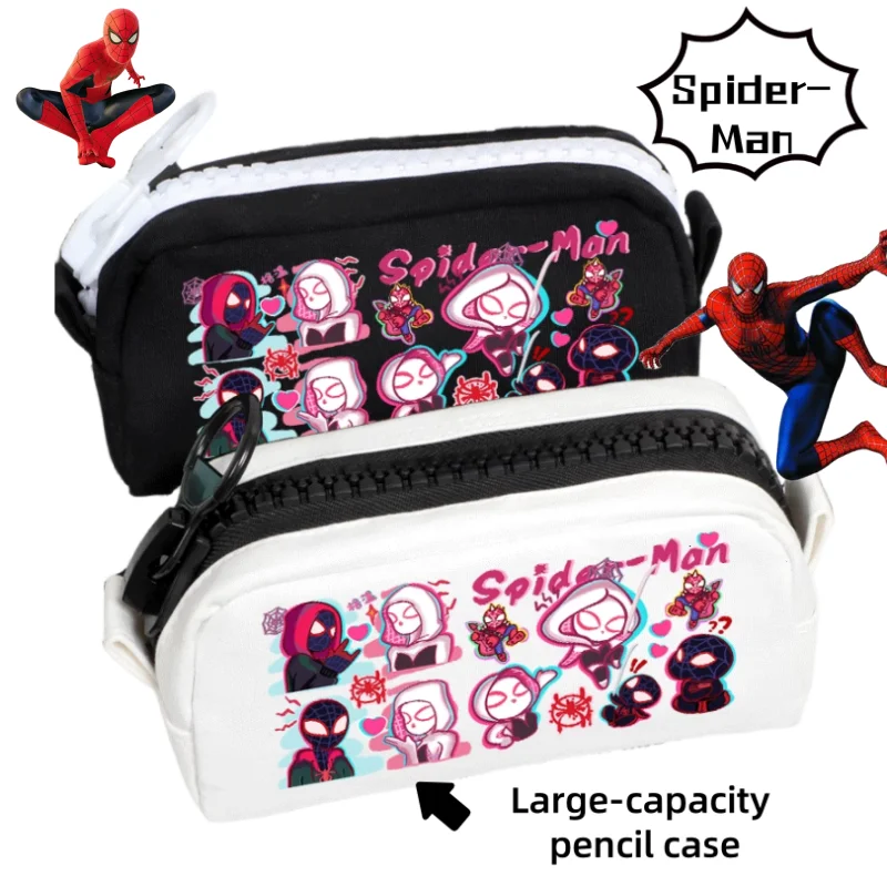 

Человек-паук Гвен Across the Universe Майлз Моралес пенал творческая личность большая вместительная коробка для канцелярских принадлежностей сумка для хранения