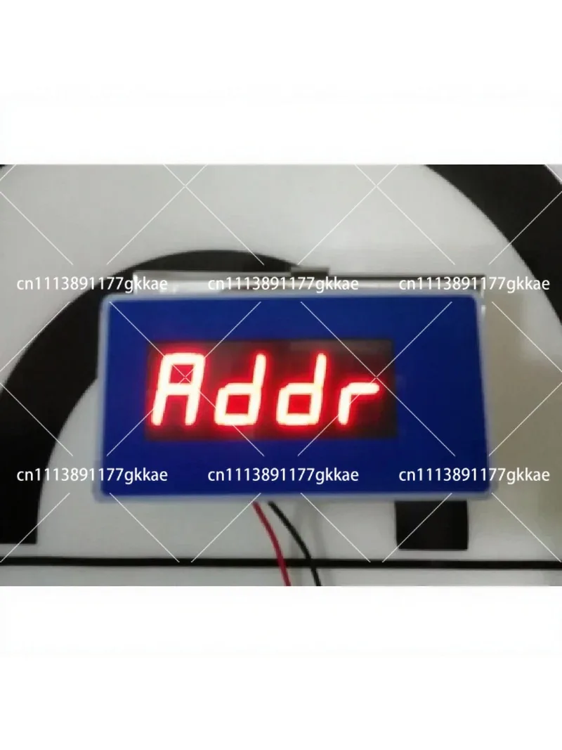Digital Tachometer Display RS485 ModbusRTU Protocol 0-9999 RPM Speed Meter Gauge