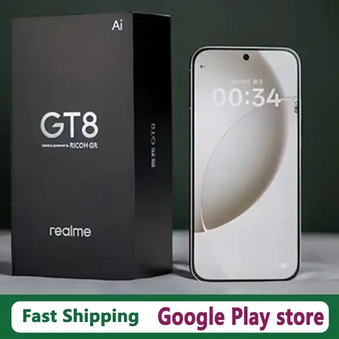 Offical New Realme GT 8 Android Phone 7000mAh 6.79" AMOLED 144HZ 50.0MP Camera Android 16.0 Snapdragon 8 Elite 100W Charge