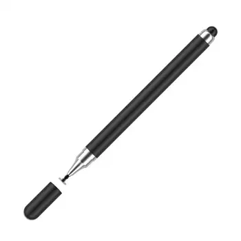 Evrensel Tablet Stylus kalem 2 in 1 çift başlı yüksek hassasiyet değiştirilebilir uç çizim akıllı telefon dokunmatik Stylus