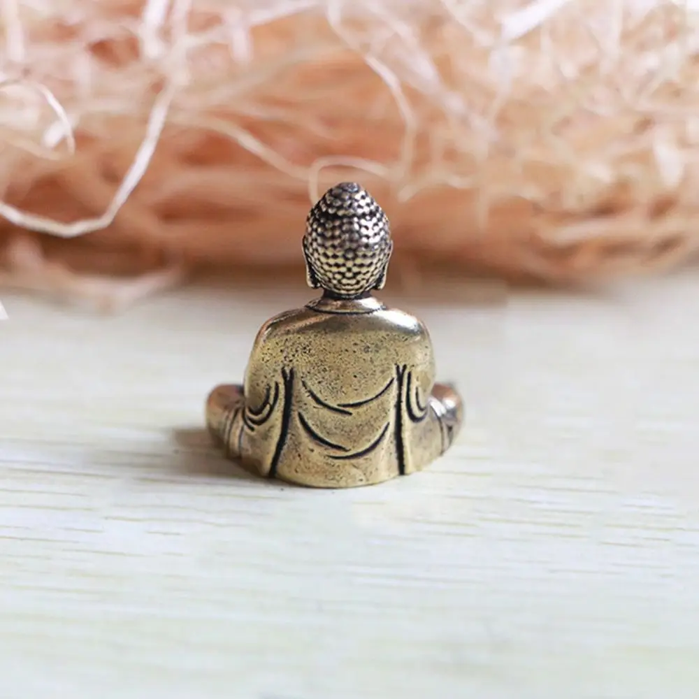 Unique Design Fengshui Easy to Clean Desktop Decor Sakyamuni Pendant Miniature Figurines Bonsai Crafts Buddha Ornaments