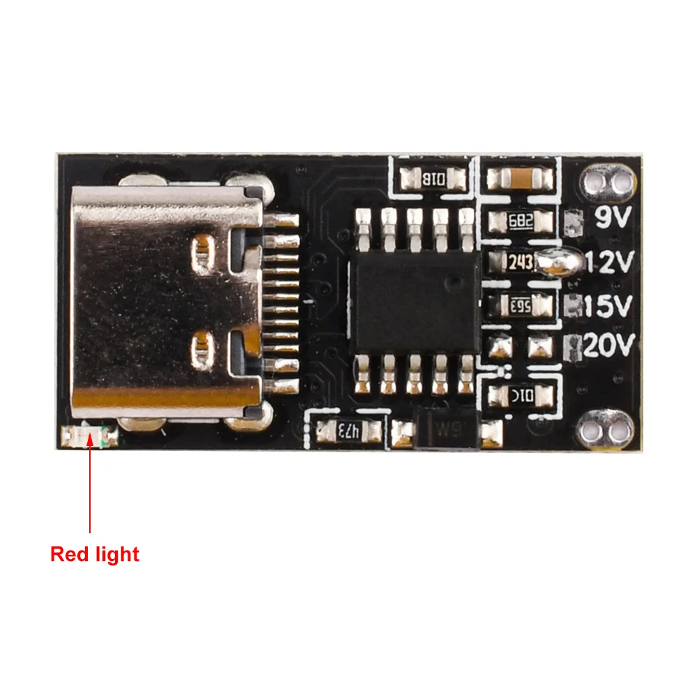 5PCS PD/QC Decoy Board Fast Charge USB Boost Module Type-c PD2.0/3.0 9V 12V 15V 20V Fast Charge Trigger Polling Detector Module